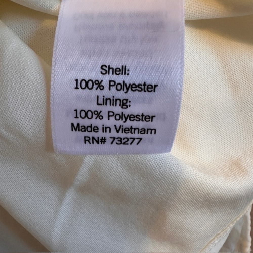 LC Lauren Conrad Women's Ivory White Short Sleeve Blouse 2X - Picture 6 of 8